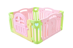 Большой детский манеж Ifam "Marshmallow", розовый