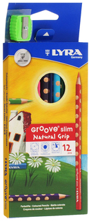 Набор цветных карандашей LYRA Groove Slim L2821120