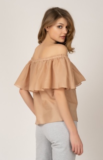 Футболка женская Laete 61514-3 бежевая XL