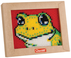 Quercetti Quercetti Пиксельная мозаика серии Мини Лягушонок из 1200 элементов, арт. 0823