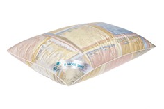 ISTOK Подушка ЭЛИТ (Квадраты, 50х70 пух + перо)
