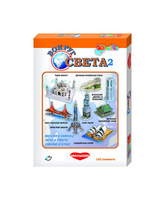 Dream Makers Настольно печатная игра Вокруг Света 2. 3D Пазл