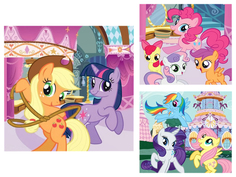 Набор пазлов Trefl Моя маленькая Пони 3 в 1‎