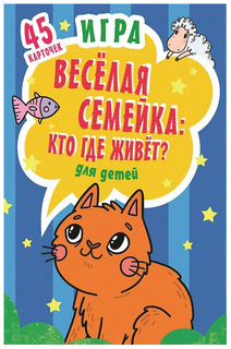 Настольная игра Питер Веселая сесмейка: кто где живет?