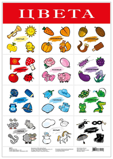 Плакат Дрофа-Медиа Цвета 2090