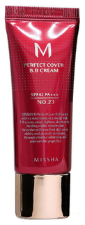 BB средство Missha M Perfect Cover Cream 23 Натуральный бежевый 20 мл