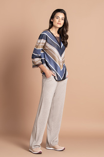 Брюки женские Laete 30325 коричневые XL