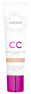 СС средство Lumene Color Correcting Cream SPF 20 Tan 30 мл