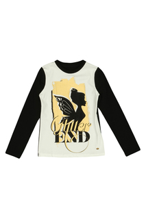 Футболка с длинным рукавом для девочек De Salitto, 122 р-р