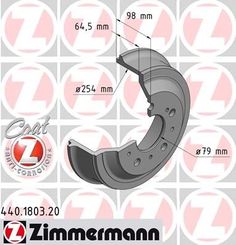 Тормозной барабан ZIMMERMANN 440.1803.20