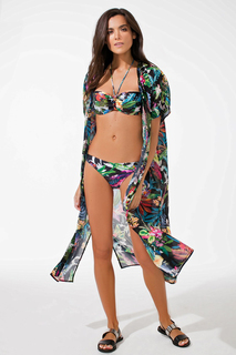 Пляжная туника женская Laete 60264-1 черная M