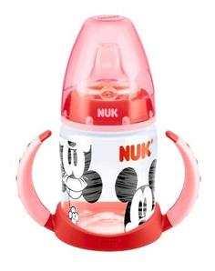 Nuk дисней микки бутылочка-поильник 150 мл. красная