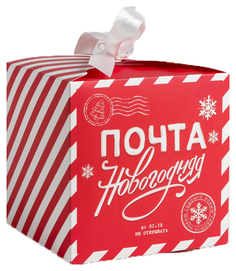 Коробка складная Sima-Land «Почта новогодняя» 25х25х25 см...