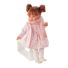 Кукла Antonio Juan Марианна в розовом 55 см