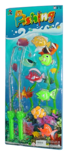 Игровой набор fishing 2 удочки с рыбками B169843 Shantou Gepai