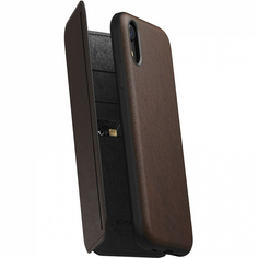 Чехол Nomad Rugged Tri-Folio Case для iPhone XR Brown