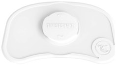 Коврик для кормления с тарелочкой Twistshake Click Mat Mini, белый