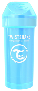 Поильник Twistshake Kid Cup, Жемчужный синий Pearl Blue, 360 мл