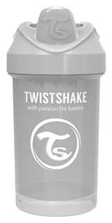 Поильник Twistshake Crawler Cup, Жемчужный серый Pearl Grey, 300 мл