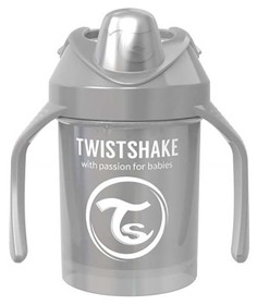 Поильник Twistshake Mini Cup, Жемчужный серый Pearl Grey, 230 мл