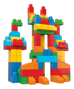 Конструктор для малышей Mega Bloks First Builders Deluxe Building Bag