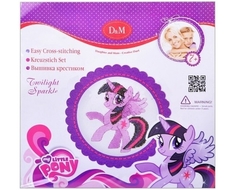 Набор для вышивания крестиком D&M My Little Pony, Сумеречная искорка (57927)