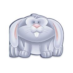 Раскраска с цветными наклейками Феникс+ Зайчик арт. 23818/25