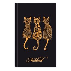 Записная книжка Ноутбук Феникс+ арт. 47883 Оранжевые коты