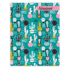 Записная книжка Феникс+ арт. 48111 Цветные кактусы