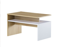 Стол журнальный Mobi Лайт 03.235 дуб сонома/белый, 70х40х41,7 см.