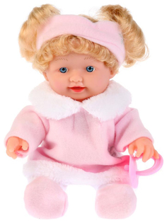 Кукла озвученная Карапуз в шубке стихи и песни А.Барто, 24 см