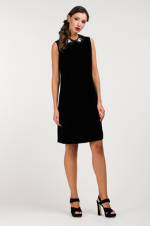 Платье женское Blugirl 4406 BLUGIRL FW17 черное 44 IT