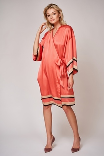 Халат женский Laete 60461 красный XS/M