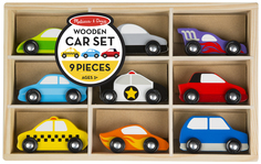 Деревянная игрушка Melissa & Doug Wooden Car Set