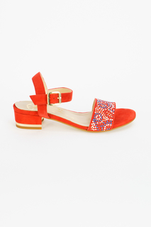 Босоножки женские Tervolina оранжевые 41 RU