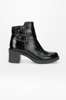 Ботинки женские Tervolina черные 38 RU