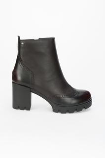 Ботинки женские Tervolina бордовые 41 RU