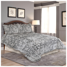 Комплект покрывало с 2-мя наволочками Amore Mio QM 023 (230*250 см+50*70-2шт)