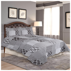 Комплект покрывало с наволочкой Amore Mio QM 021 (230*250 см+50*70-2шт)