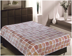Плед Buenas Noches Bamboo Клетка с квадратами 150*200 см 1,5 сп.