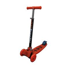 Самокат 21st Scooter Maxi трехколесный складной, светящиеся колеса