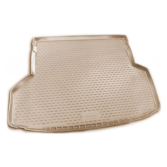 Коврик в багажник TOYOTA Highlander 2010-2013, внед, длин, (полиуретан, бежевый) Element