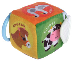Набор развивающих игрушек Крошка Я Лесные животные: мячик и кубик