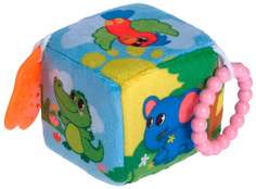 Мягкий кубик Крошка Я Африка, с прорезывателем