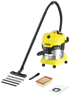 Пылесос Karcher WD 4 Premium Car Yellow/Silver/Black