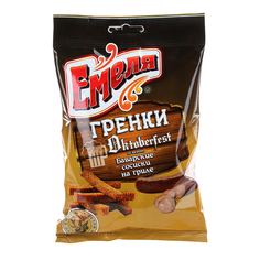 Гренки Емеля октоберфест баварские сосиски на гриле 50 г