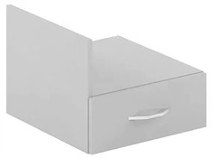 Тумба подвесная с 1-м ящ. SC-1V Серый 412х450х323(163) Skyland