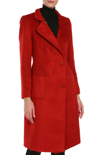 Пальто женское BGN W18K204 красное 38-M