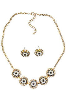 Комплект: колье, серьги Taya