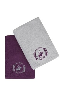 Bath Towel Set, 2 Pieces Beverly Hills Polo Club